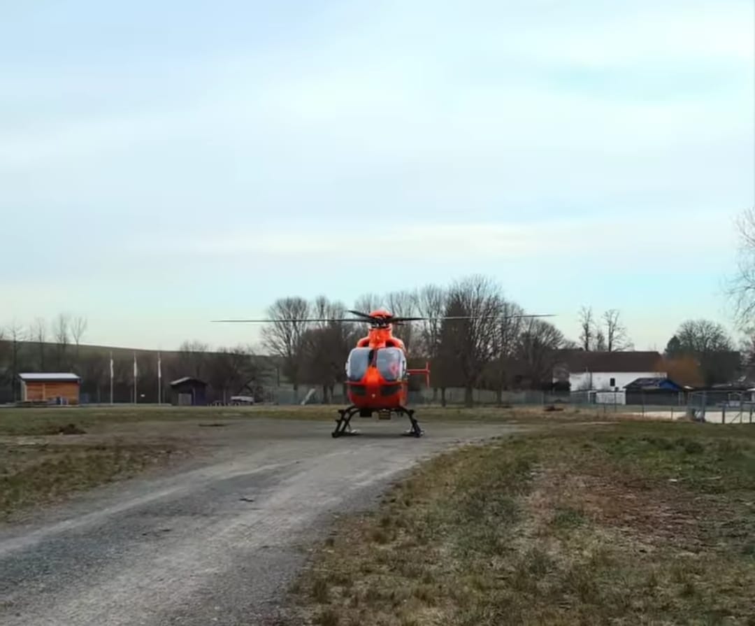 THL – Rettung Hubschrauberlandung sichern