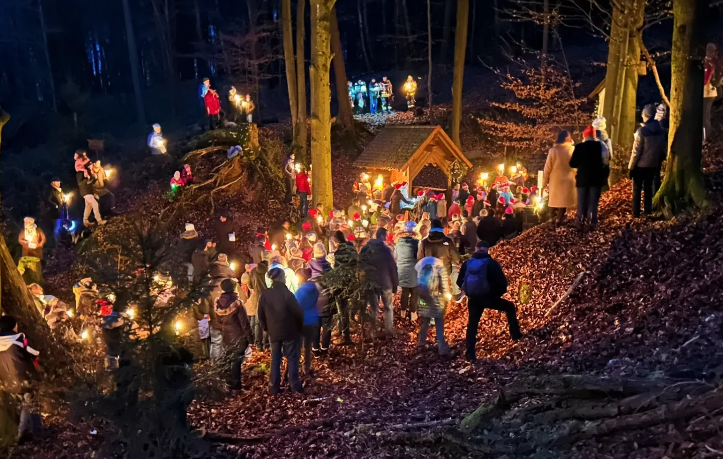 Weihnachtsliedersingen 2024 in Wenigumstadt