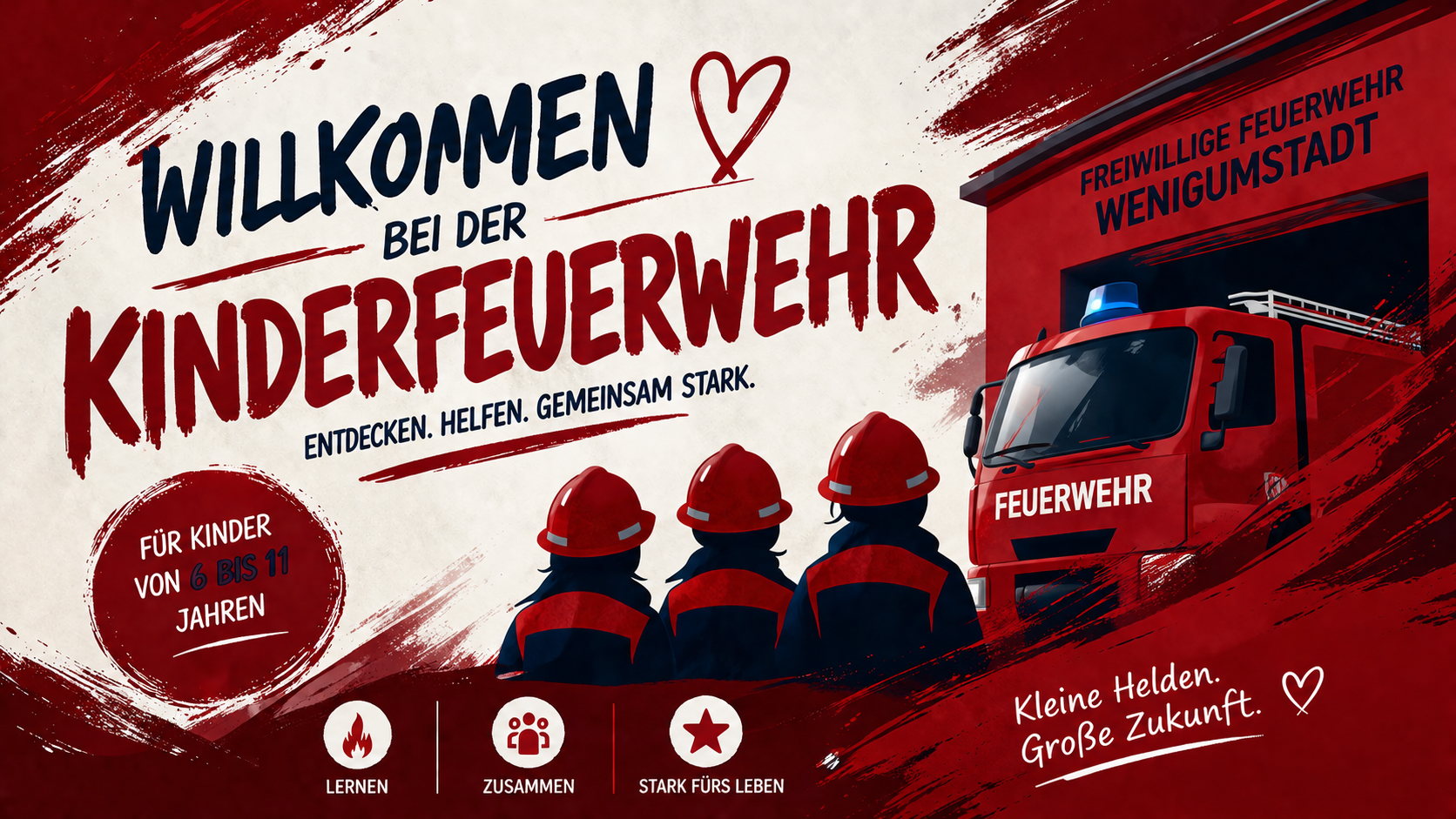 Gründung einer Kinderfeuerwehr in Wenigumstadt
