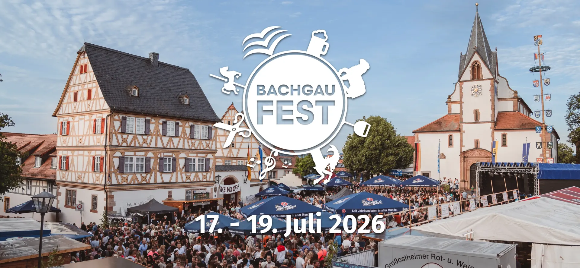 Bachgaufest 2026 – Wir sind dabei!